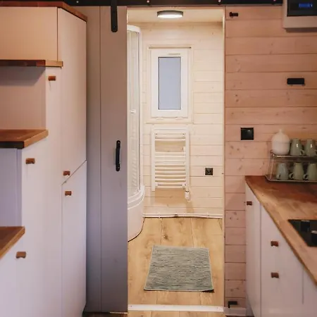 キャンプ場 Polwysep Zacisze - Tiny House Village